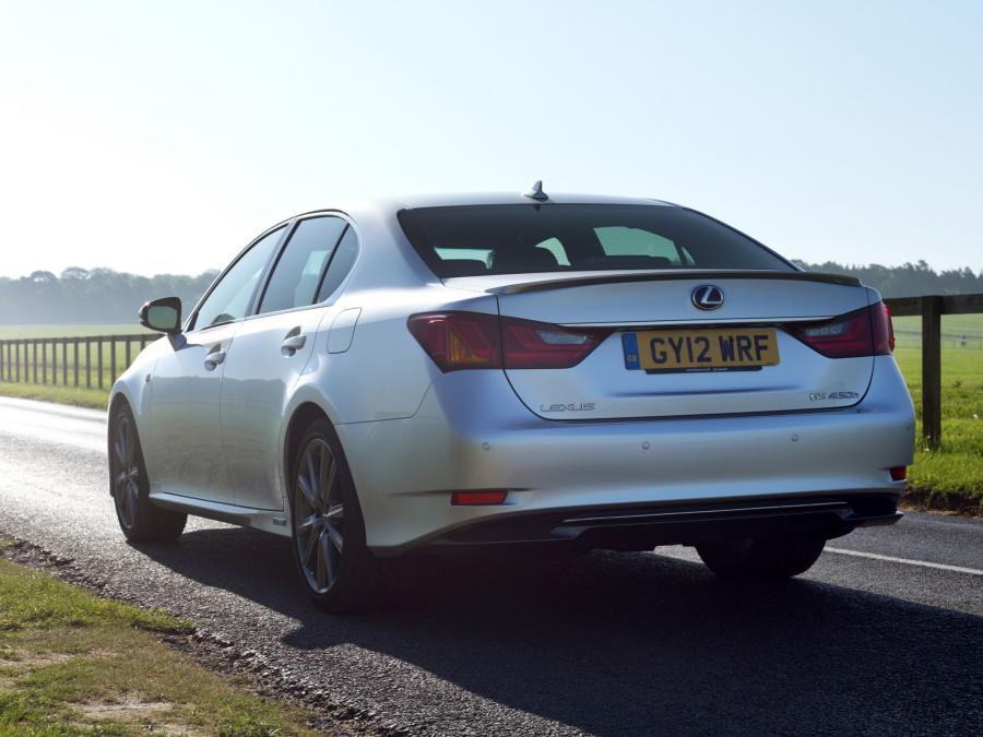  Lexus GS450h F-Sport 2012 года  (UK) (фото 6 из 11)